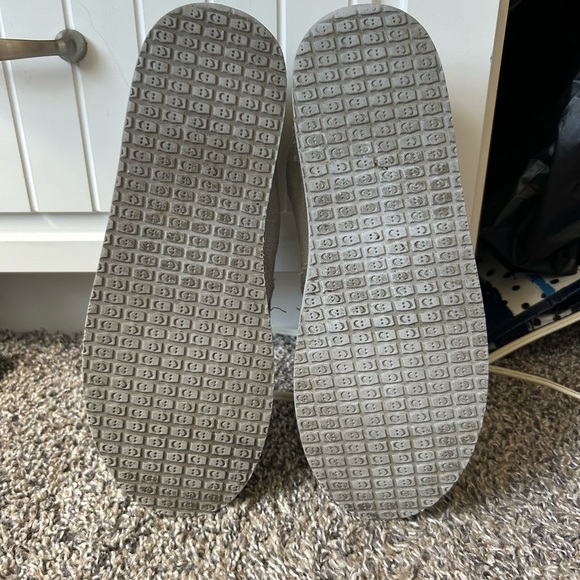 Sanuk Men’s Slip on Gray Canvas Foam Boat Shoes size 9 - Picture 5 of 8